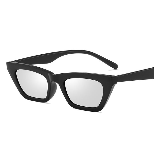 Luxury Cat Eye Mirror Sunglasses for Women
